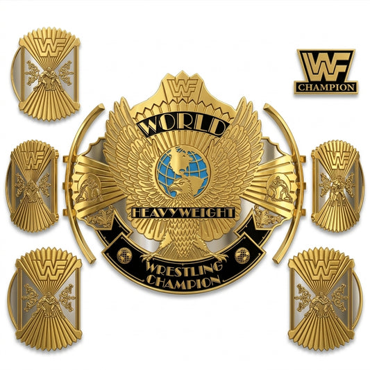 WGB-10 Custom Design Championship Belt – Personalized Wrestling Title Belt