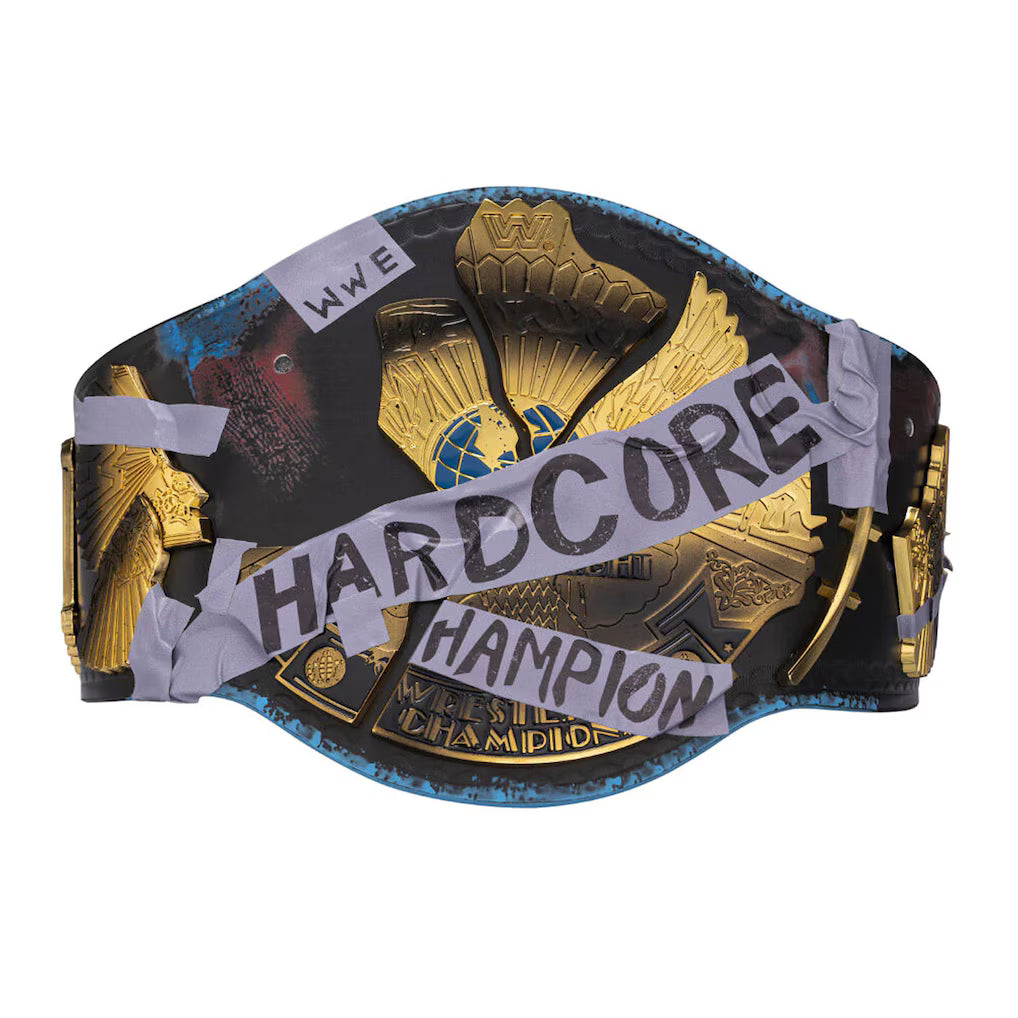 WWE Hardcore Championship replica title belt collectible wrestling championship belt