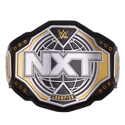 WWE NXT championship belt on a white background