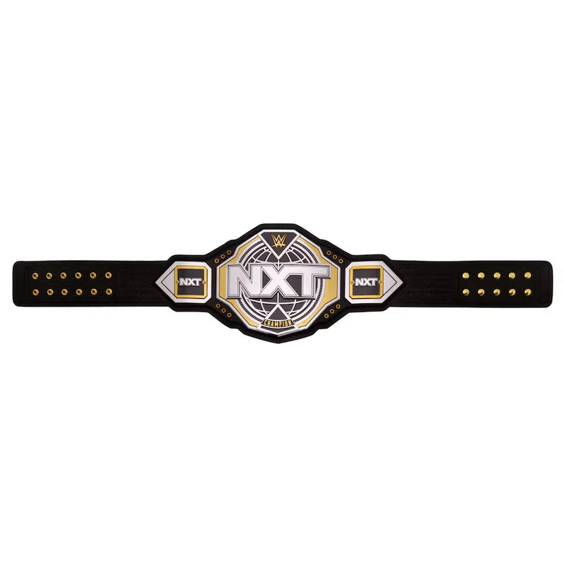 WWE NXT championship belt on a white background