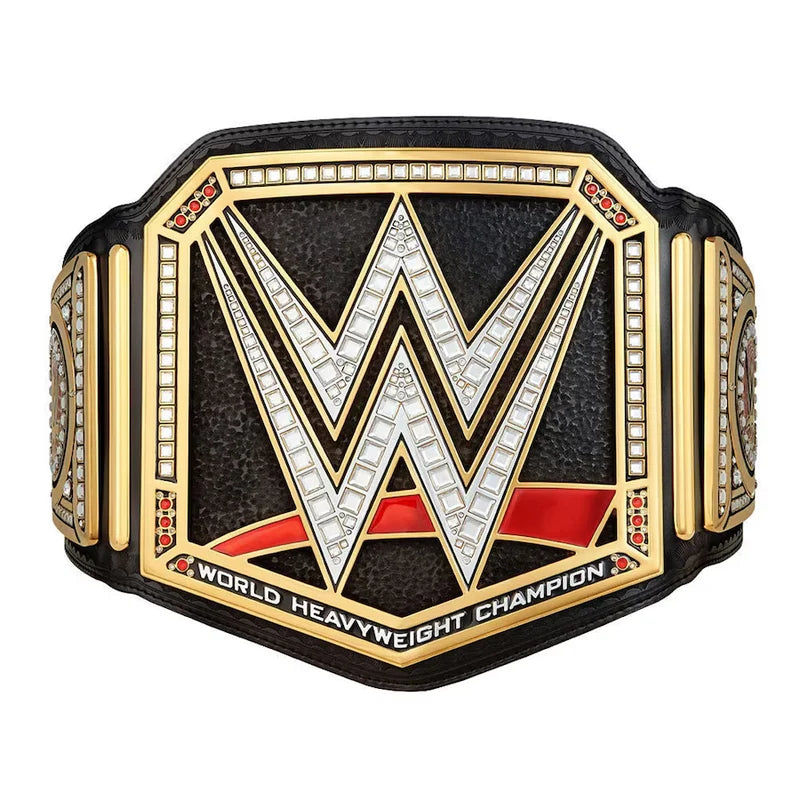 WWE World Heavyweight Championship belt on a white background