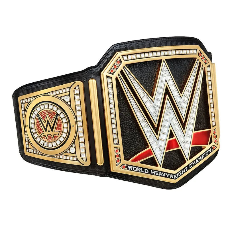 WWE World Heavyweight Championship belt on a white background