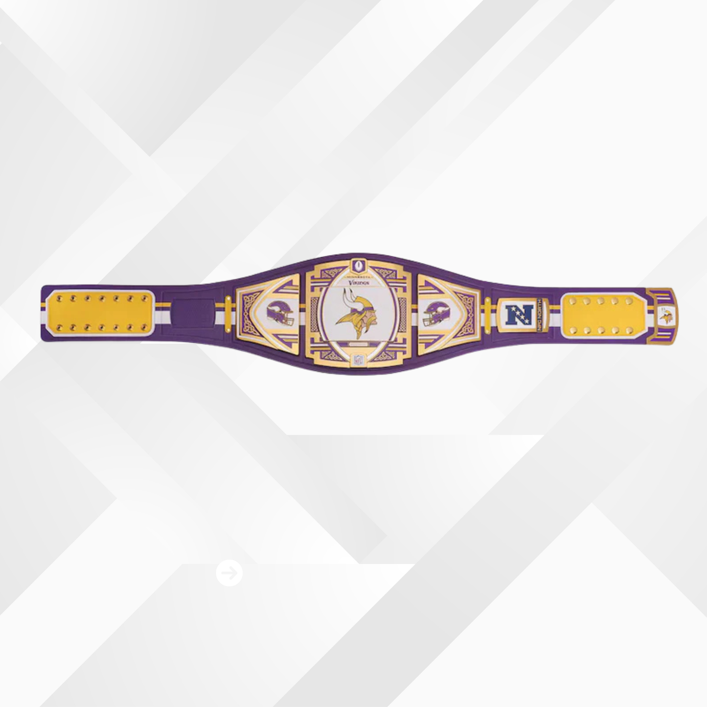 Minnesota Vikings WWE Legacy Elite Championship Replica Belt