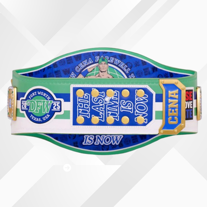 John Cena Farewell Tour 2025 – Dallas Spinner Legacy Replica Title