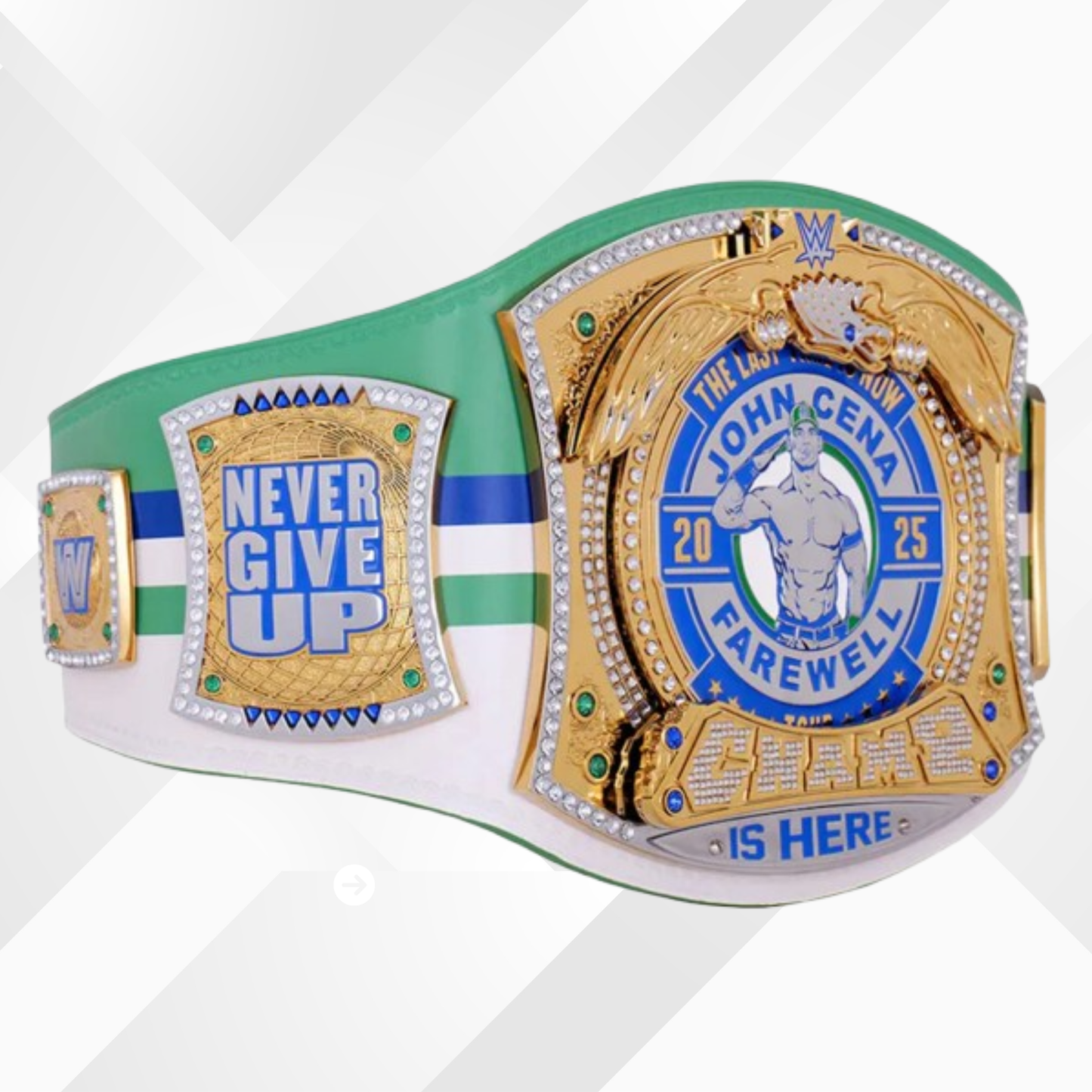 John Cena Farewell Tour 2025 – Dallas Spinner Legacy Replica Title