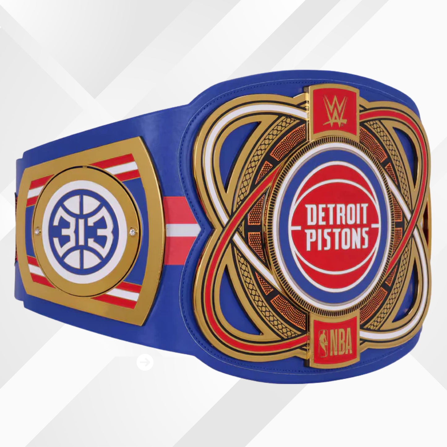 Detroit Pistons WWE Legacy Title Belt
