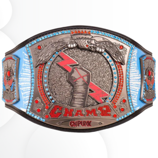 CM Punk 434 Days WWE Championship Replica Title Belt Signature Series