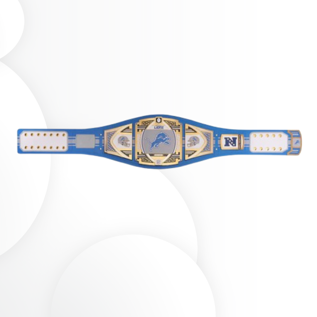 Detroit Lions WWE Legacy Championship Title Belt