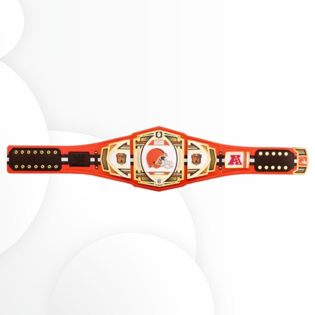Cleveland Browns Official WWE Legacy Championship Belt