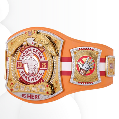 WWE John Cena Farewell Tour 2025-2026 Spinner Championship Replica Title Tampa Edition