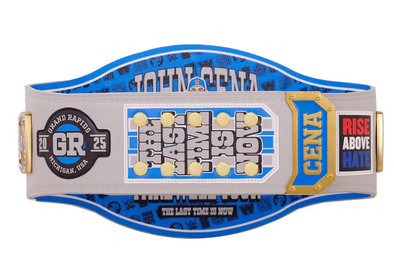 Grand Rapids Exclusive John Cena Farewell Tour 2025 Spinner Championship Replica Title