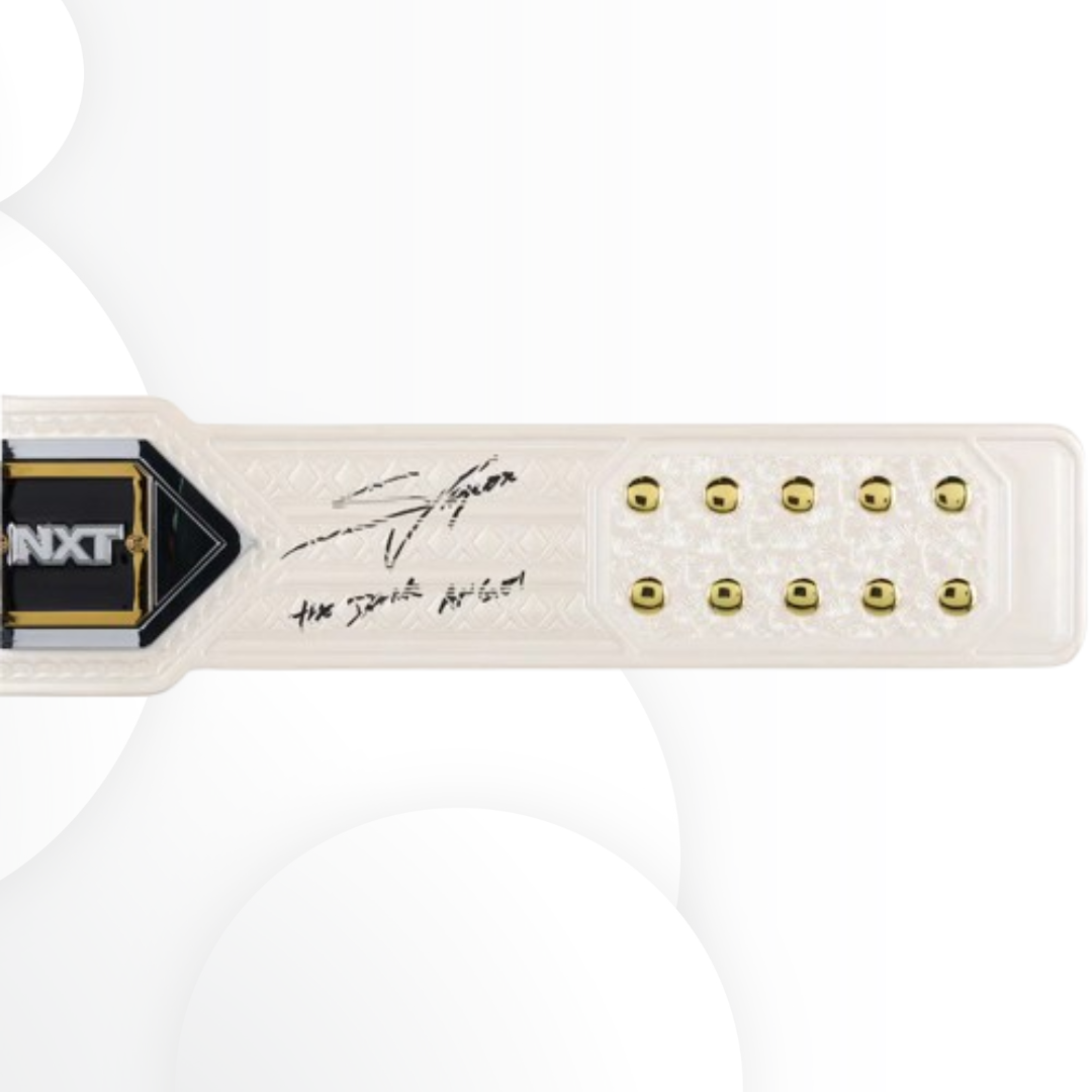 Stephanie Vaquer Signed NXT Women’s Championship Replica Title Belt