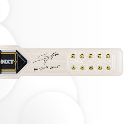 Stephanie Vaquer Signed NXT Women’s Championship Replica Title Belt