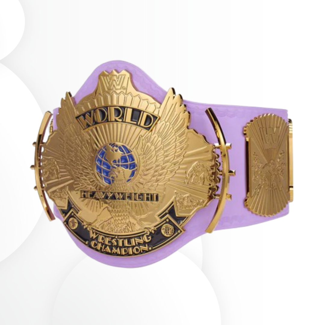 Purple WWE Winged Eagle Championship Replica Belt