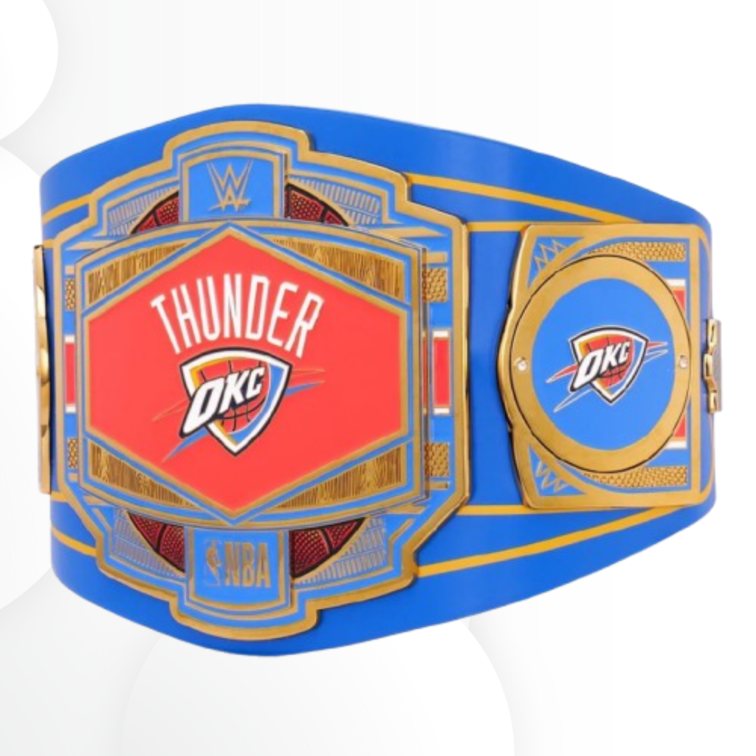 Oklahoma City Thunder Legacy Championship Replica Title Belt