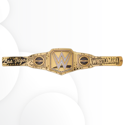 Official WWE WrestleMania 41 Golden Replica Title Belt