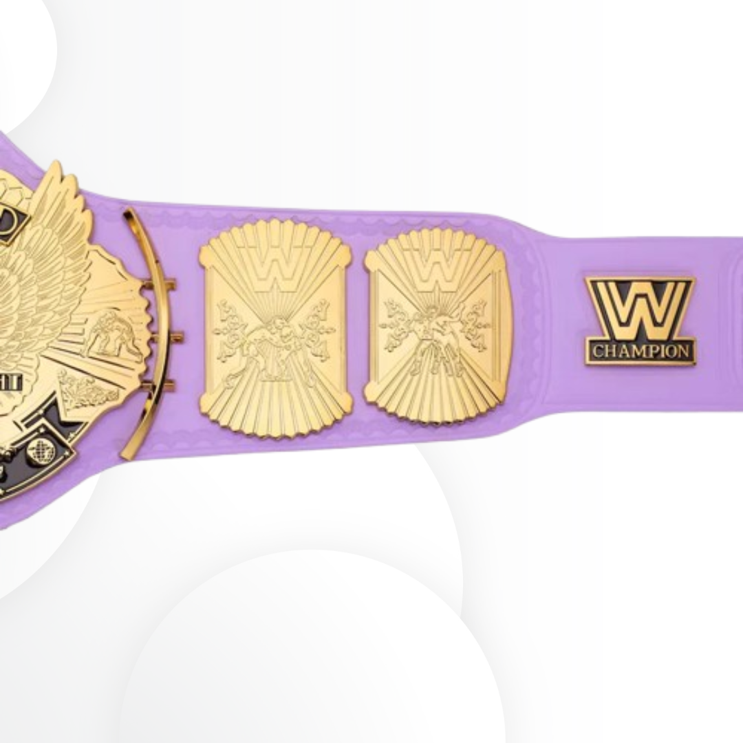 Purple WWE Winged Eagle Championship Replica Belt