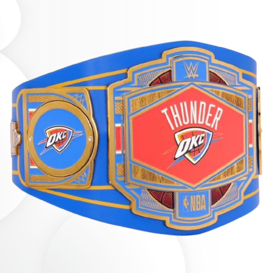 Oklahoma City Thunder Legacy Championship Replica Title Belt