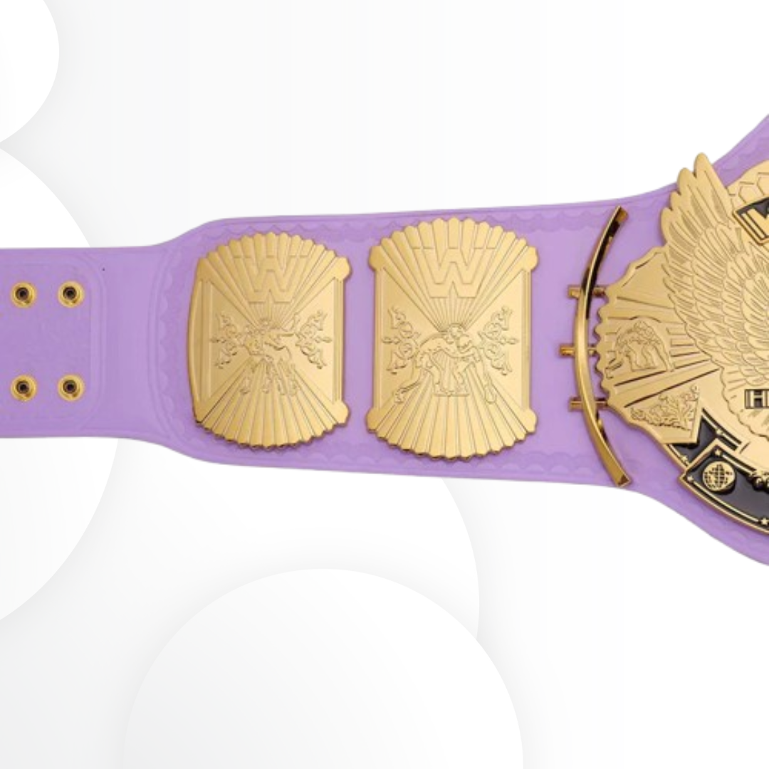 Purple WWE Winged Eagle Championship Replica Belt