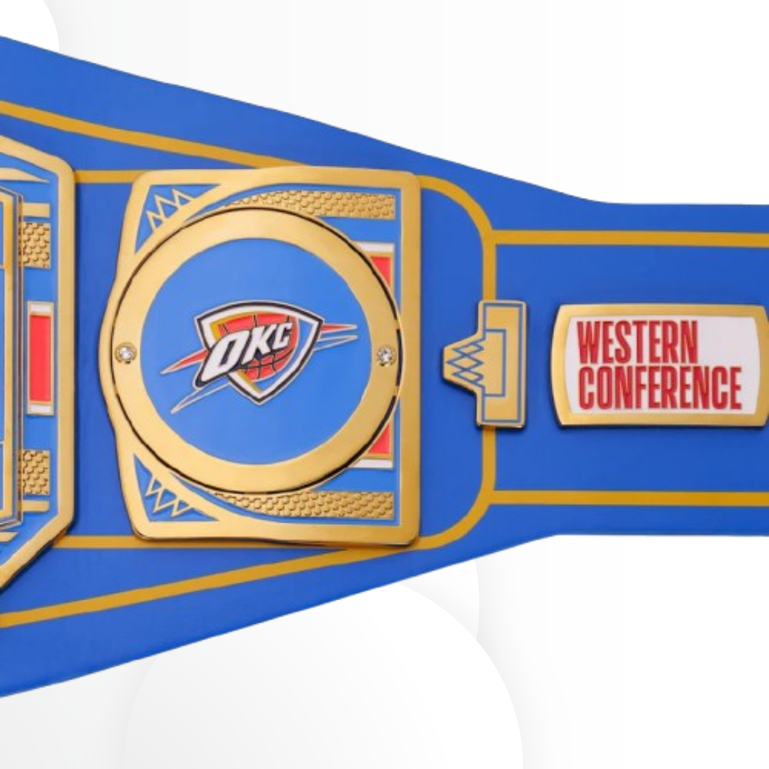 Oklahoma City Thunder Legacy Championship Replica Title Belt