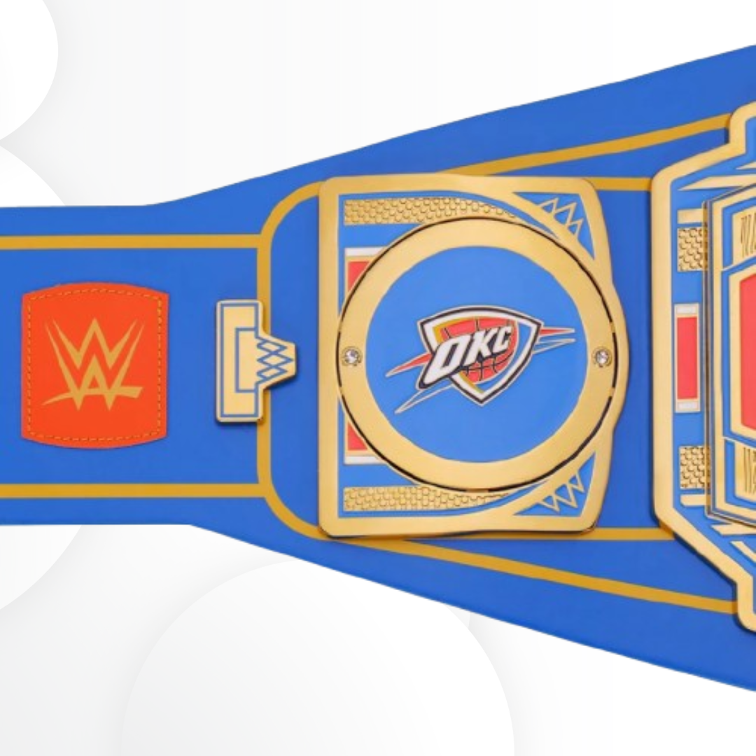 Oklahoma City Thunder Legacy Championship Replica Title Belt