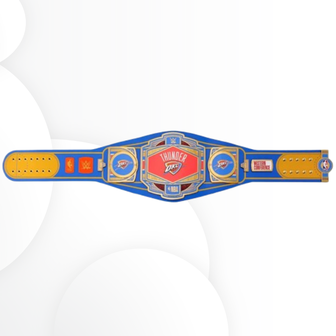Oklahoma City Thunder Legacy Championship Replica Title Belt