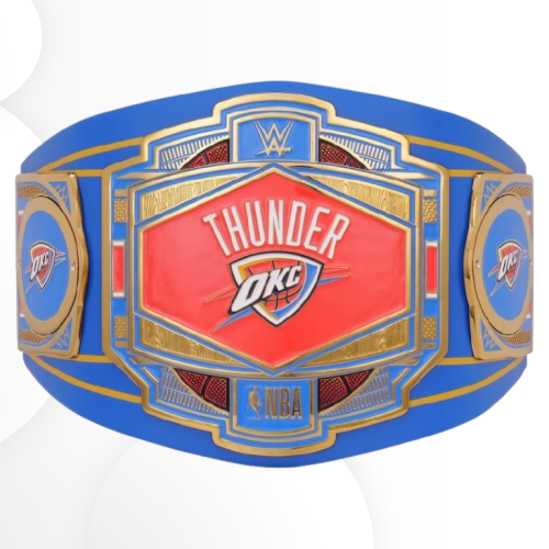 Oklahoma City Thunder Legacy Championship Replica Title Belt