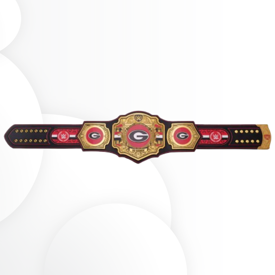 Georgia Bulldogs Legacy Championship Title Belt