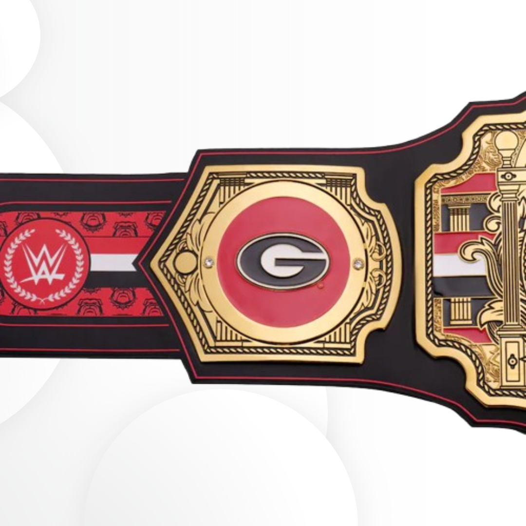 Georgia Bulldogs Legacy Championship Title Belt