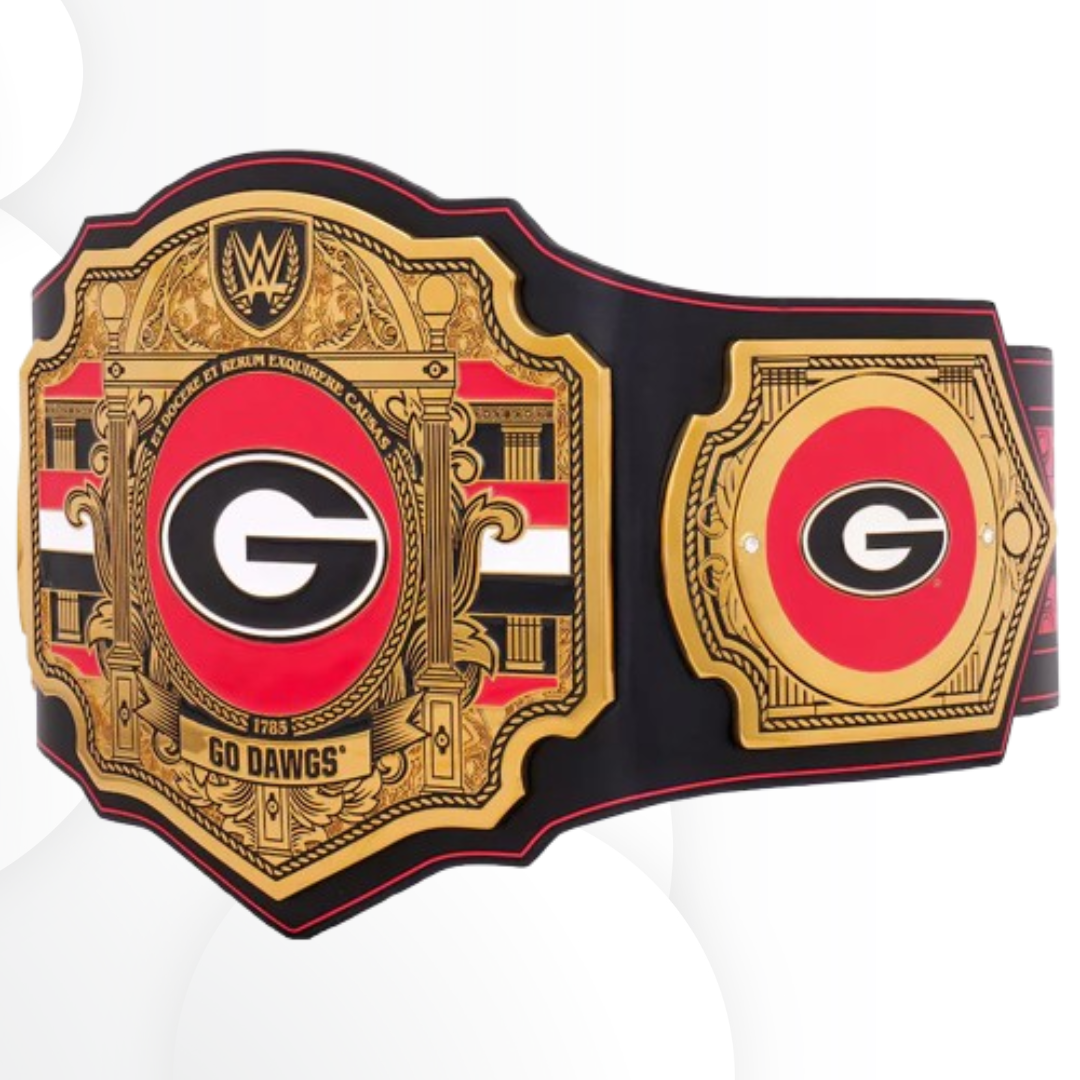Georgia Bulldogs Legacy Championship Title Belt