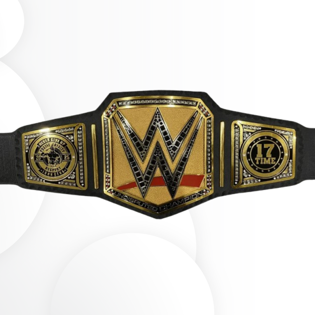 John Cena Record Breaking 17th Championship Belt Replica
