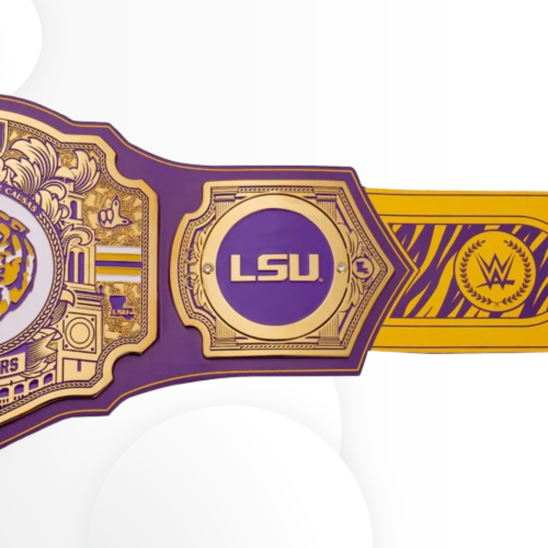 LSU Tigers Legacy Championship Title Belt