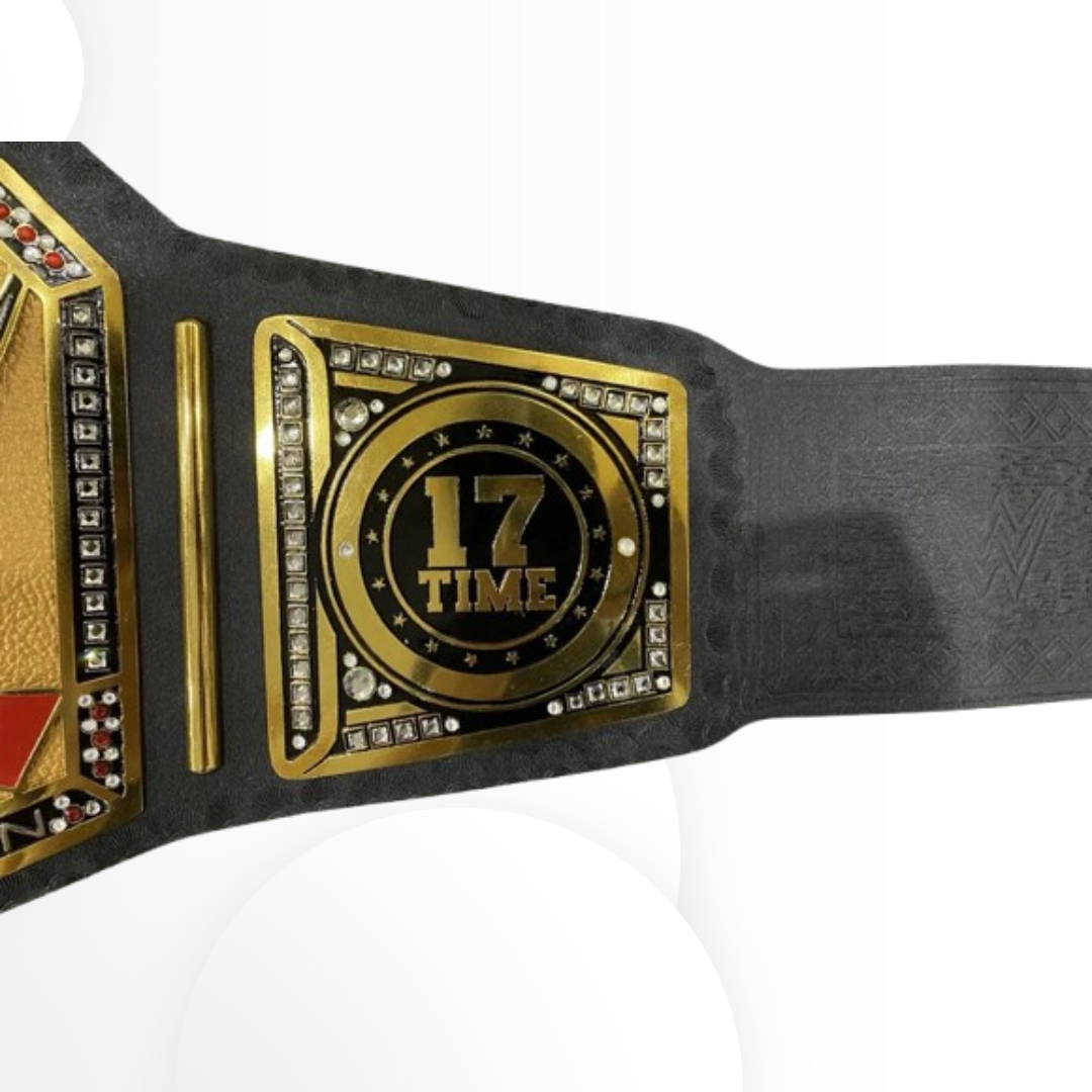 John Cena Record Breaking 17th Championship Belt Replica