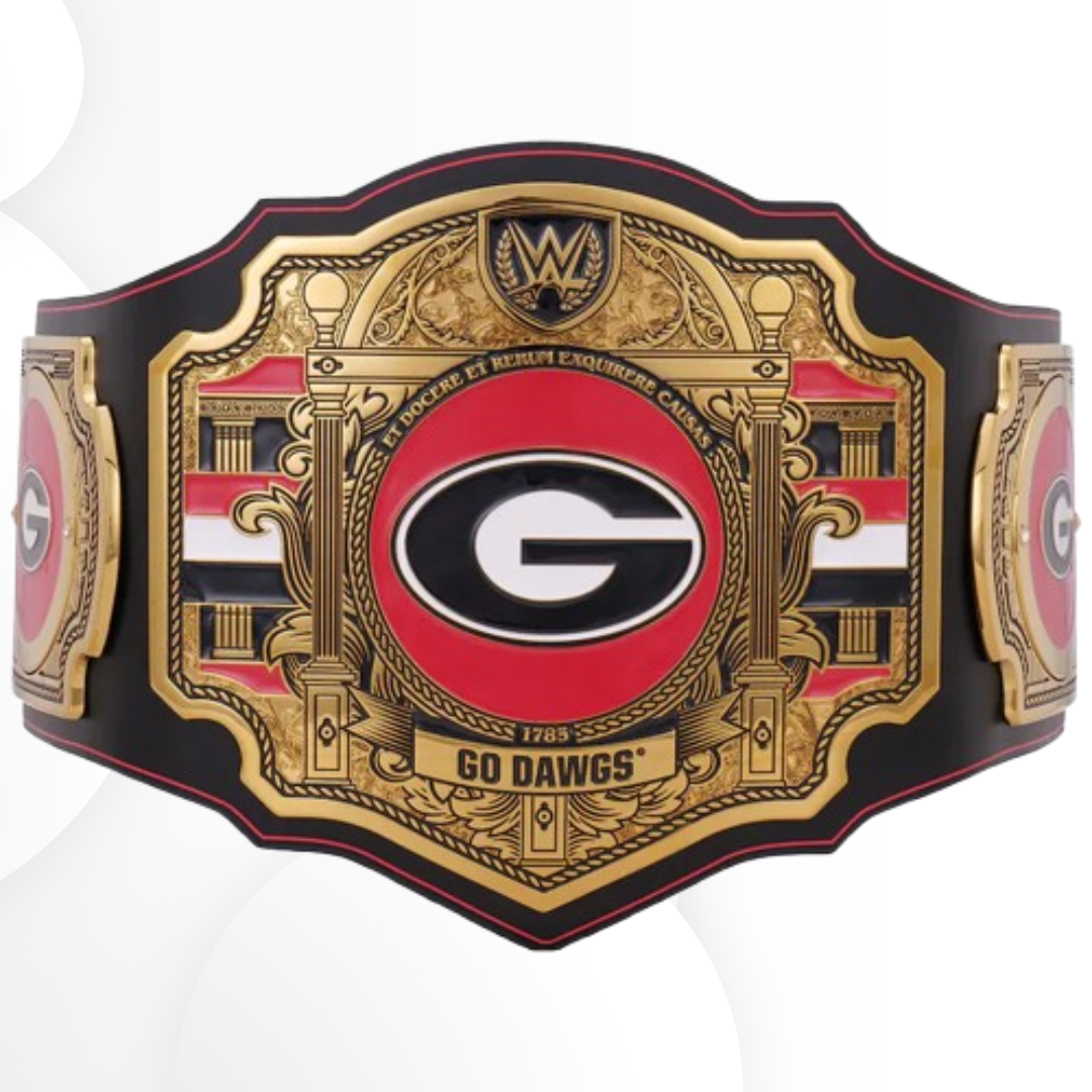 Georgia Bulldogs Legacy Championship Title Belt