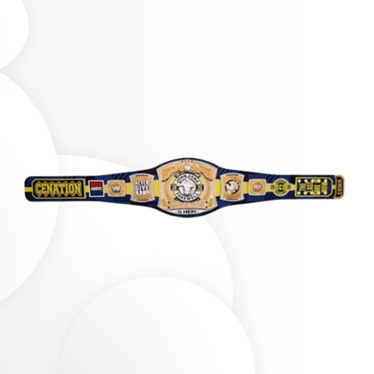 John Cena 2025-2026 Farewell Tour Glasgow Spinner Championship Replica Belt