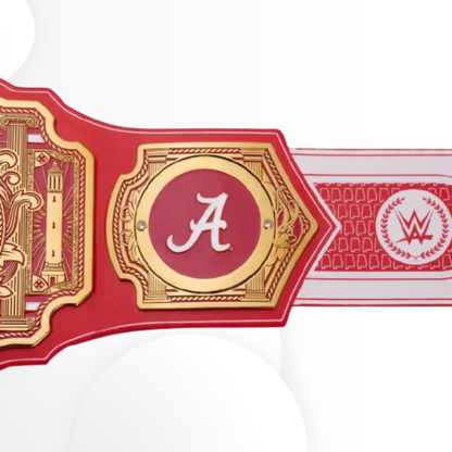 Alabama Crimson Tide WWE Legacy Championship Replica Belt
