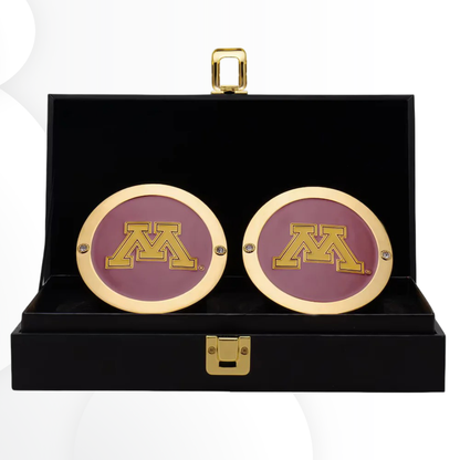 Minnesota Golden Gophers 16MM Replica Side Plate Box Set