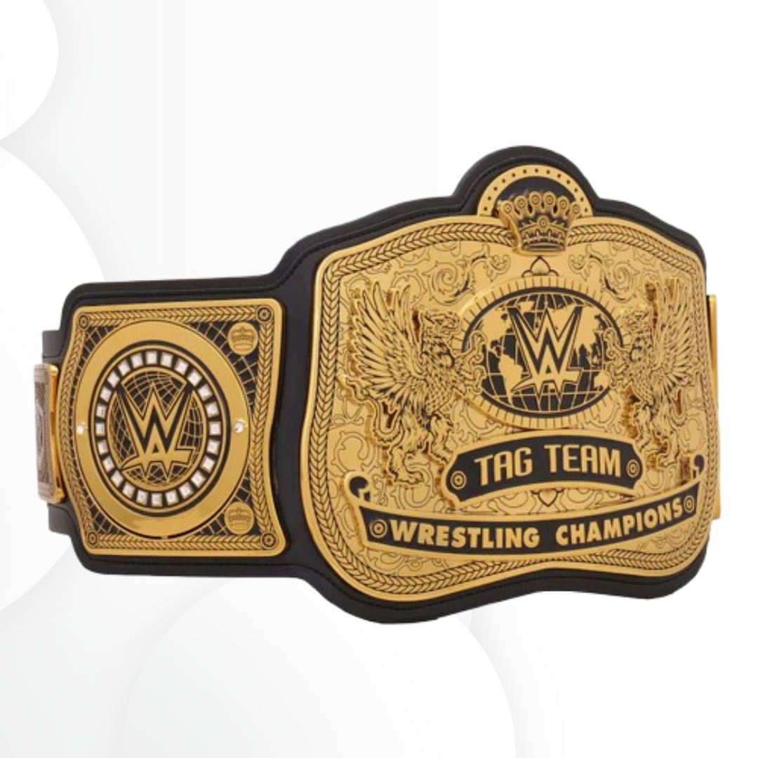 Official WWE Tag Team Championship Replica Title Belt Display Quality