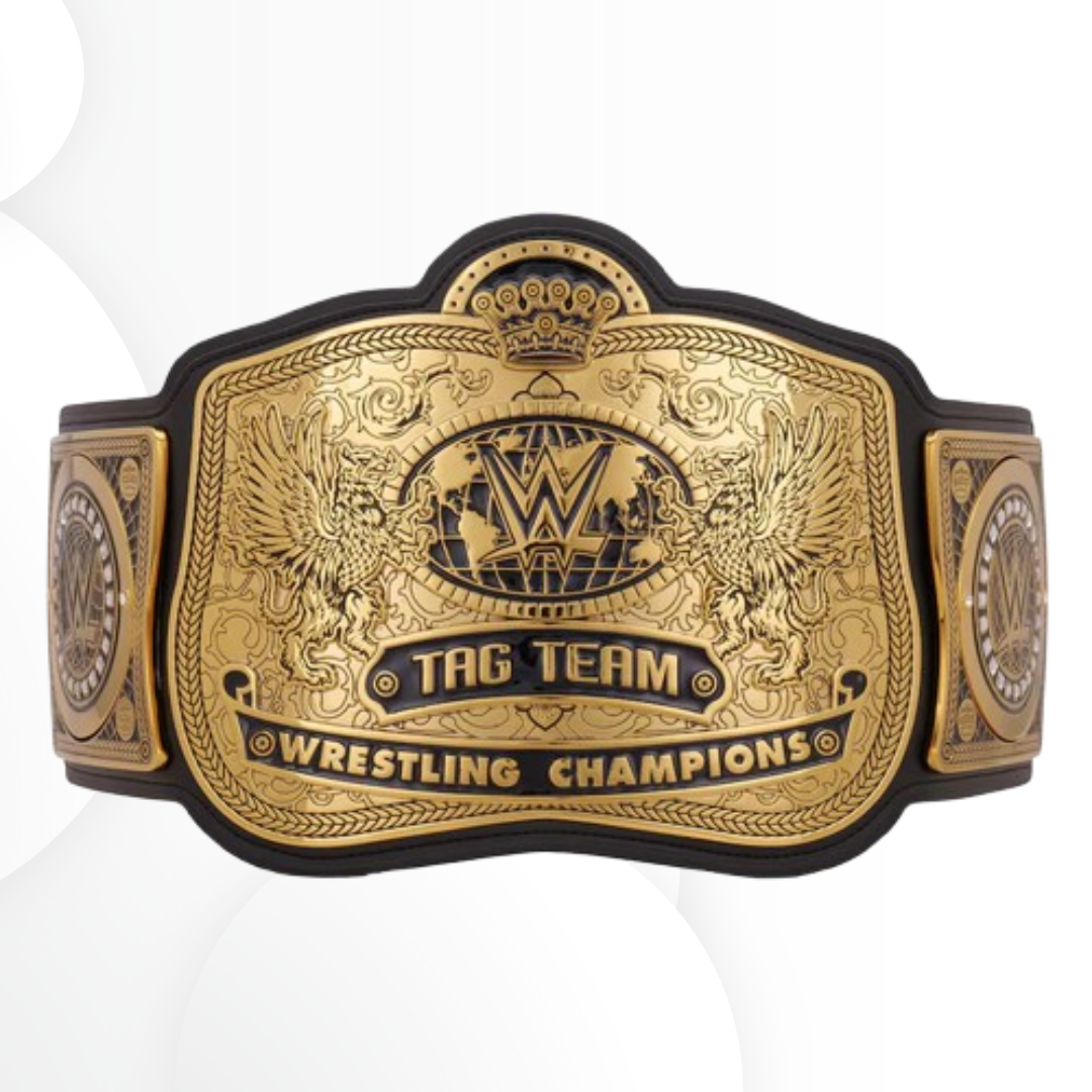 Official WWE Tag Team Championship Replica Title Belt Display Quality