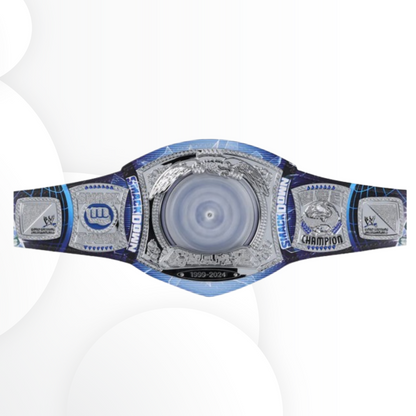 Roman Reigns Autographed SmackDown 25th Anniversary Spinner Championship Belt