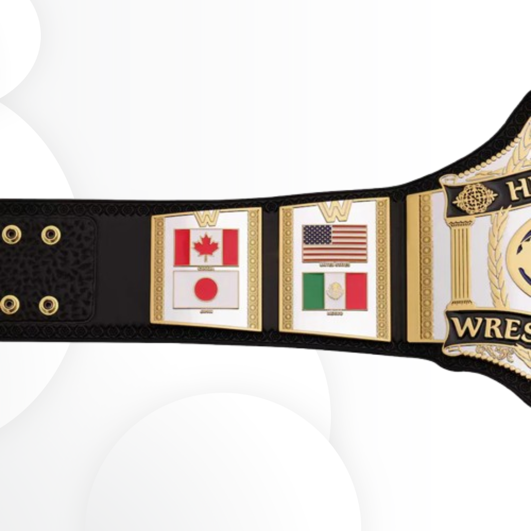 Official WWE 1986 Retro Championship Replica Title Belt