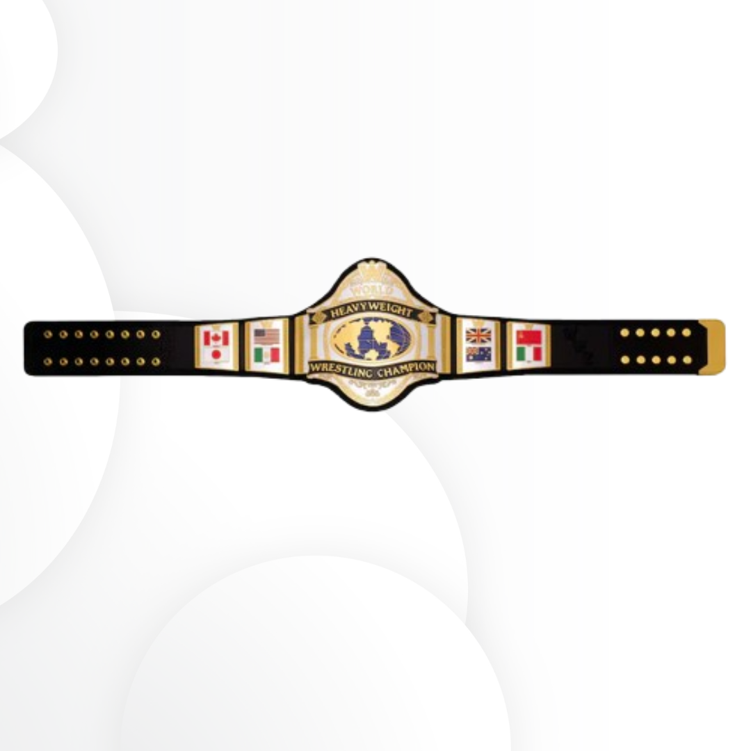 Official WWE 1986 Retro Championship Replica Title Belt