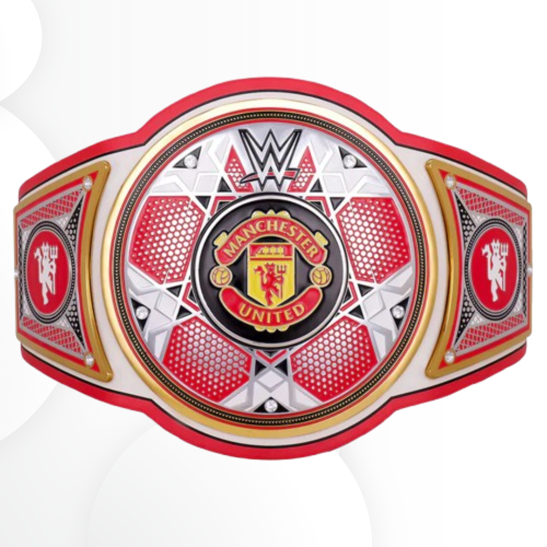 Official WWE x Manchester United Legacy Championship Replica Belt