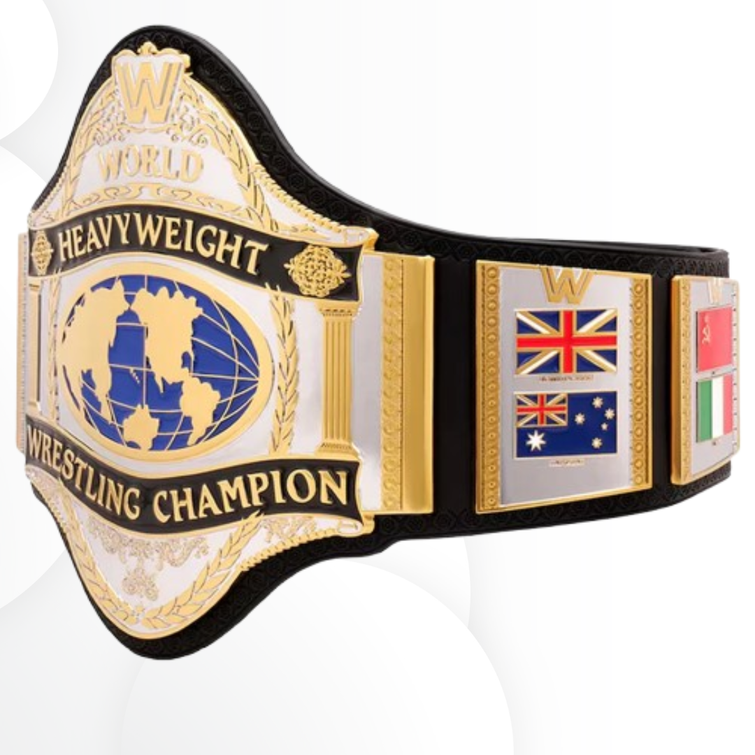 Official WWE 1986 Retro Championship Replica Title Belt
