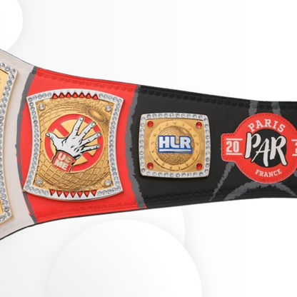 John Cena Farewell Tour 2025 Paris Spinner Replica Championship Belt