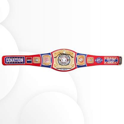 John Cena Farewell Tour 2025 Montreal Spinner Championship Replica Belt