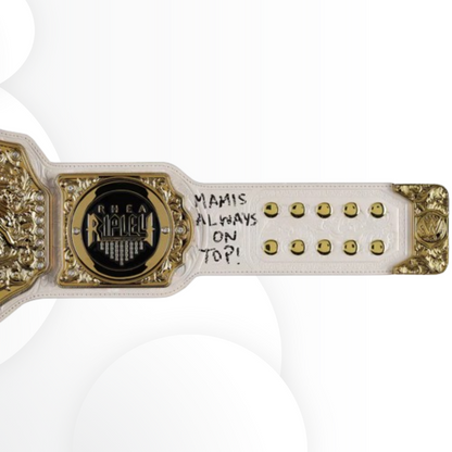 Rhea Ripley WWE Autographed Women’s World Championship Replica Belt