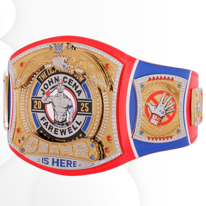 John Cena Farewell Tour 2025 Montreal Spinner Championship Replica Belt