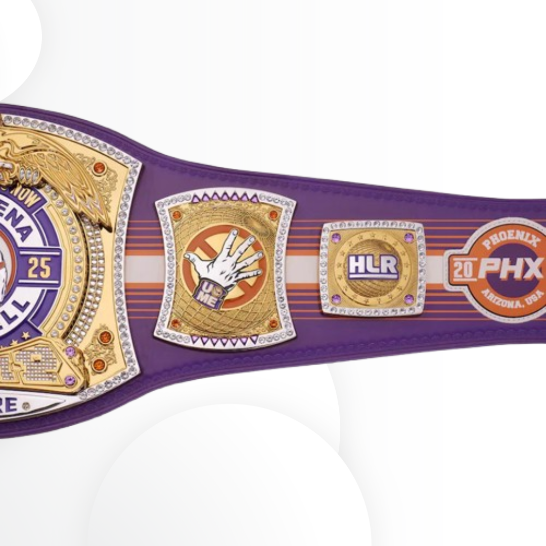 John Cena Farewell Tour 2025 Phoenix WWE Spinner Replica Belt