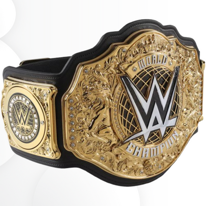 Jey Uso Signed WWE World Heavyweight Championship Replica Belt “And New 4-19-25” Inscription